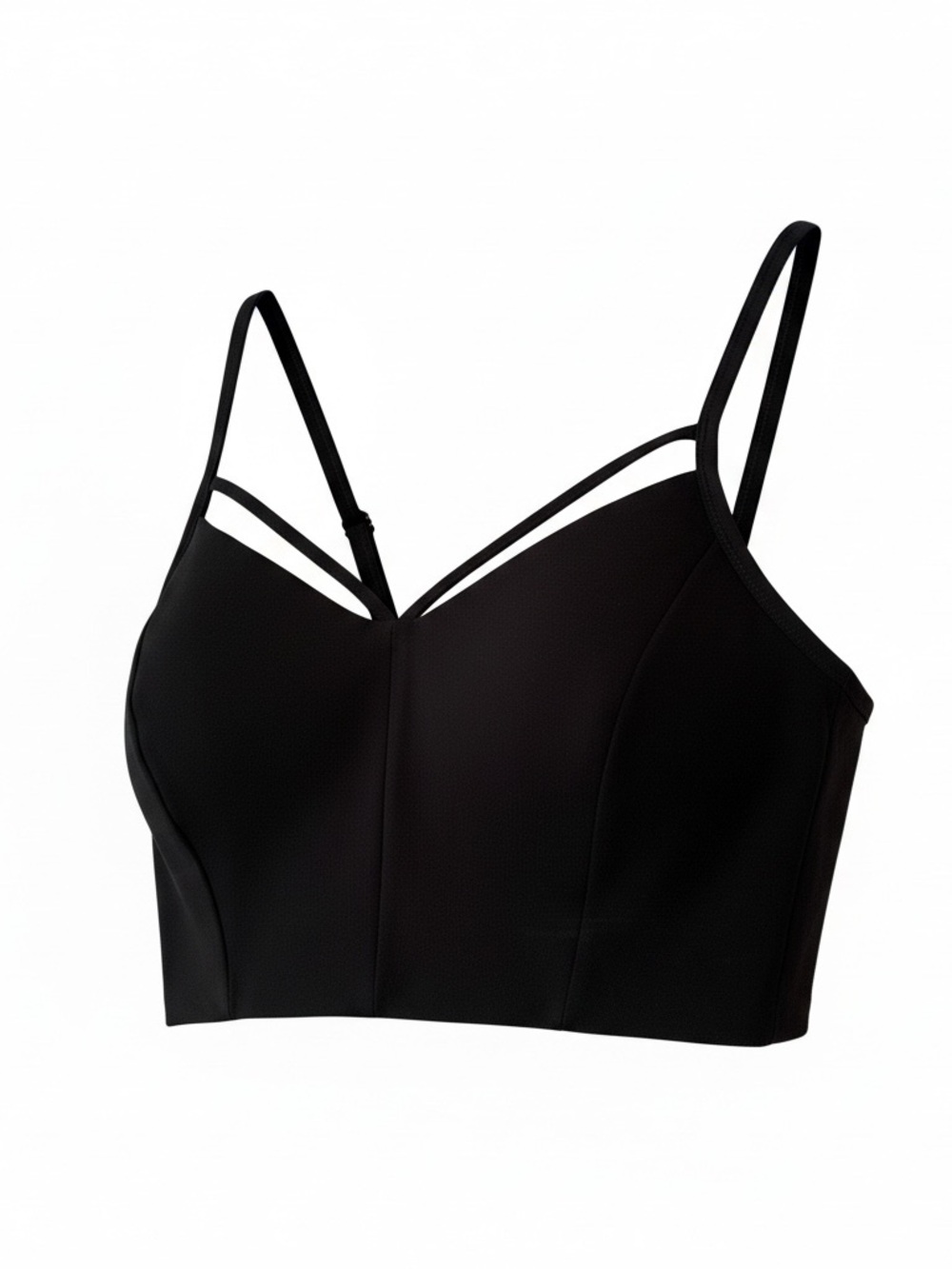 Victoria’s Secret Minimum Support Strappy Bra / Bralette. Black Size Large